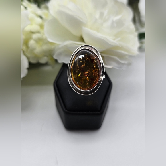 AMBROSIA STERLING SILVER RING - Picture 7 of 14